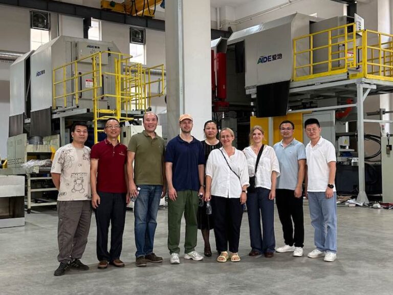Mr. Liang of DAYE Diecasting is meeting clients around the world.