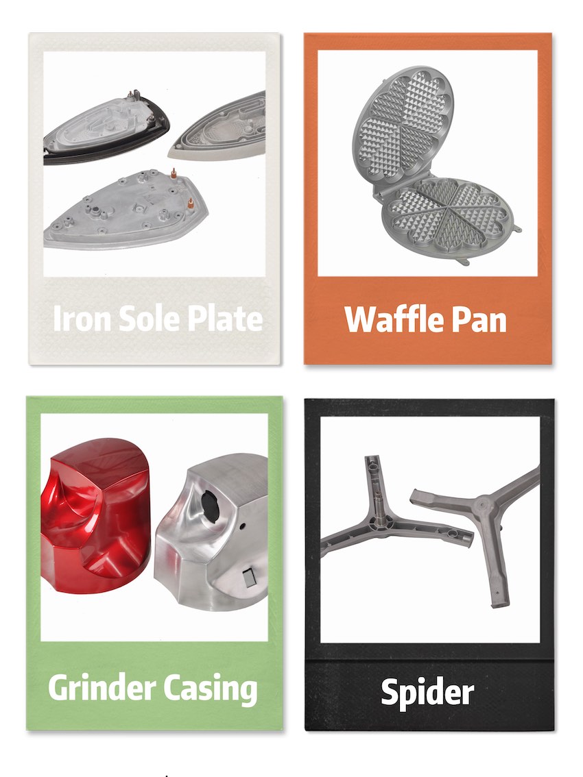 aluminum household appliance components by DAYE